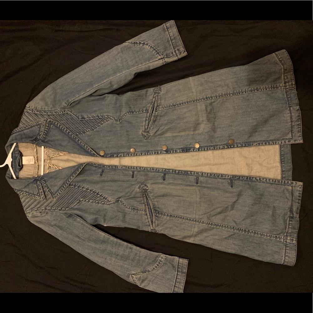 Marc Jacobs Denim Trench Coat